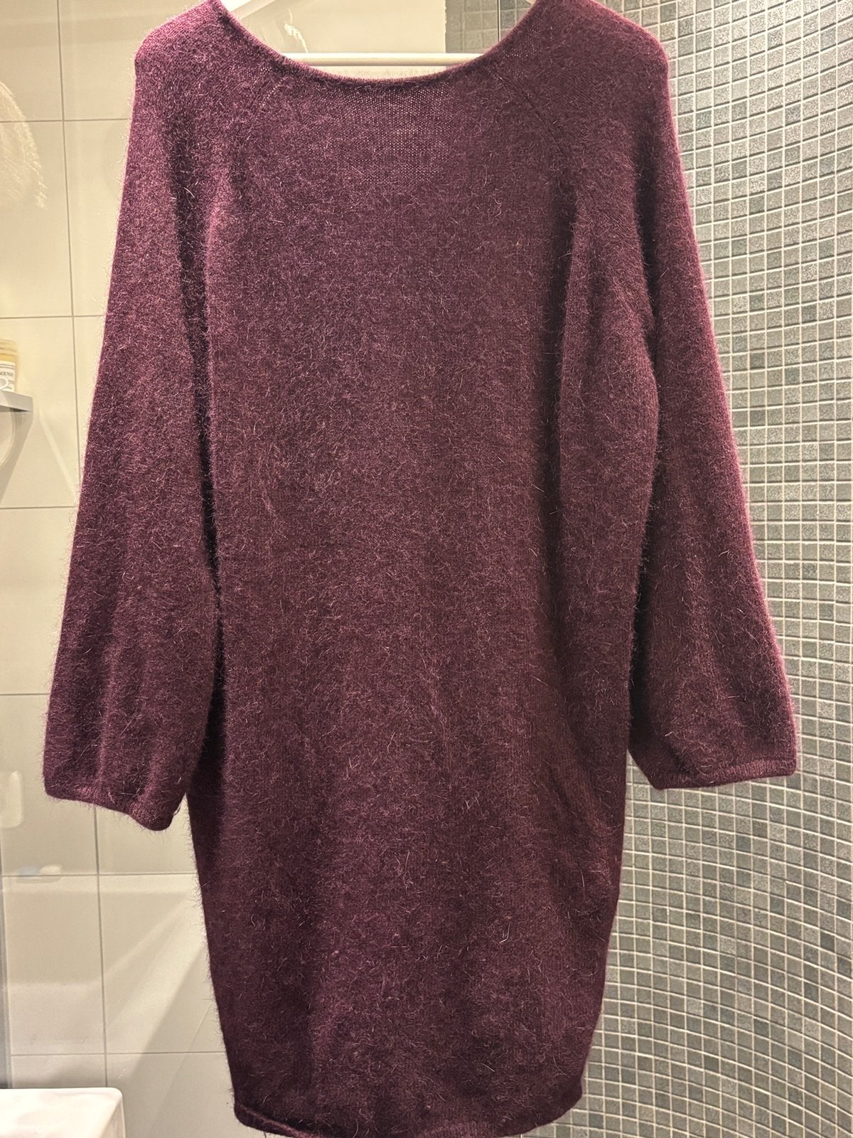 Angora Jurk, Ophalen of Verzenden, Zo goed als nieuw, Maat 36 (S), Boven de knie