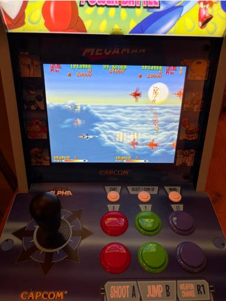 Evercade Alpha ⭐Deluxe Edition (Sanwa Controls) ⭐ Mega Man, Spelcomputers en Games, Ophalen of Verzenden, Overige merken, Zo goed als nieuw