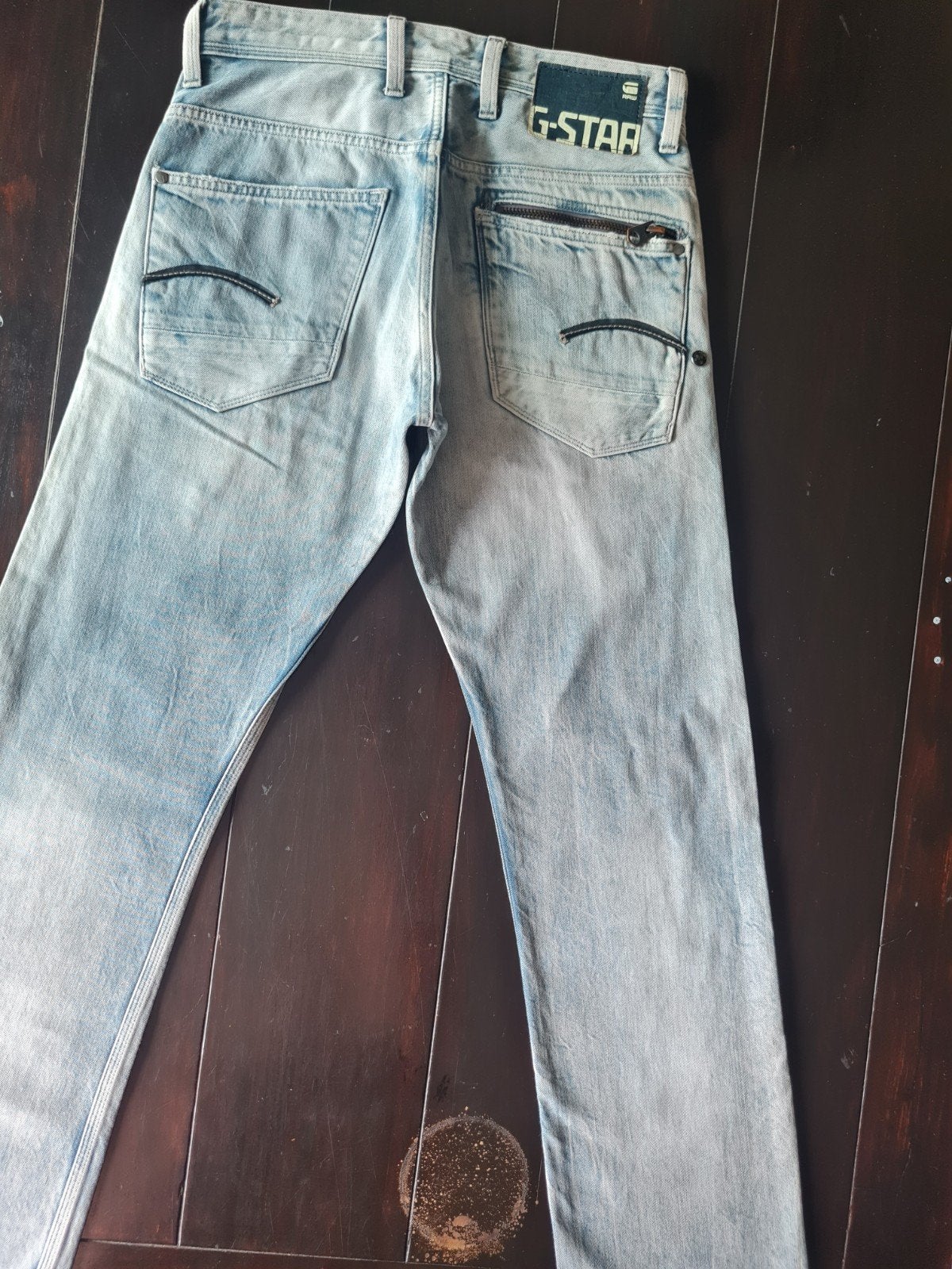 ZGAN CLASSIC G STAR RAW NAVY ATTACC STRAIGHT JEANS S 29/32!, Kleding | Heren, G-Star Raw, Blauw, W32 (confectie 46) of kleiner