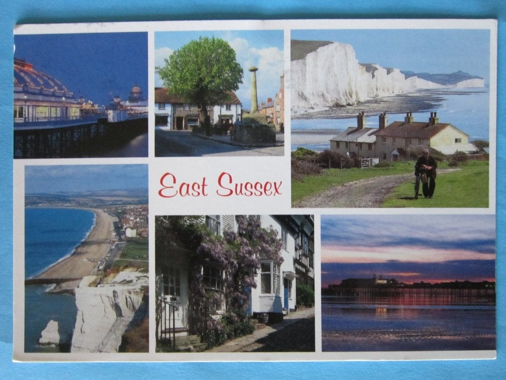 Ansichtkaart: Engeland, East sussex., Ophalen of Verzenden, 1980 tot heden, Gelopen, Engeland