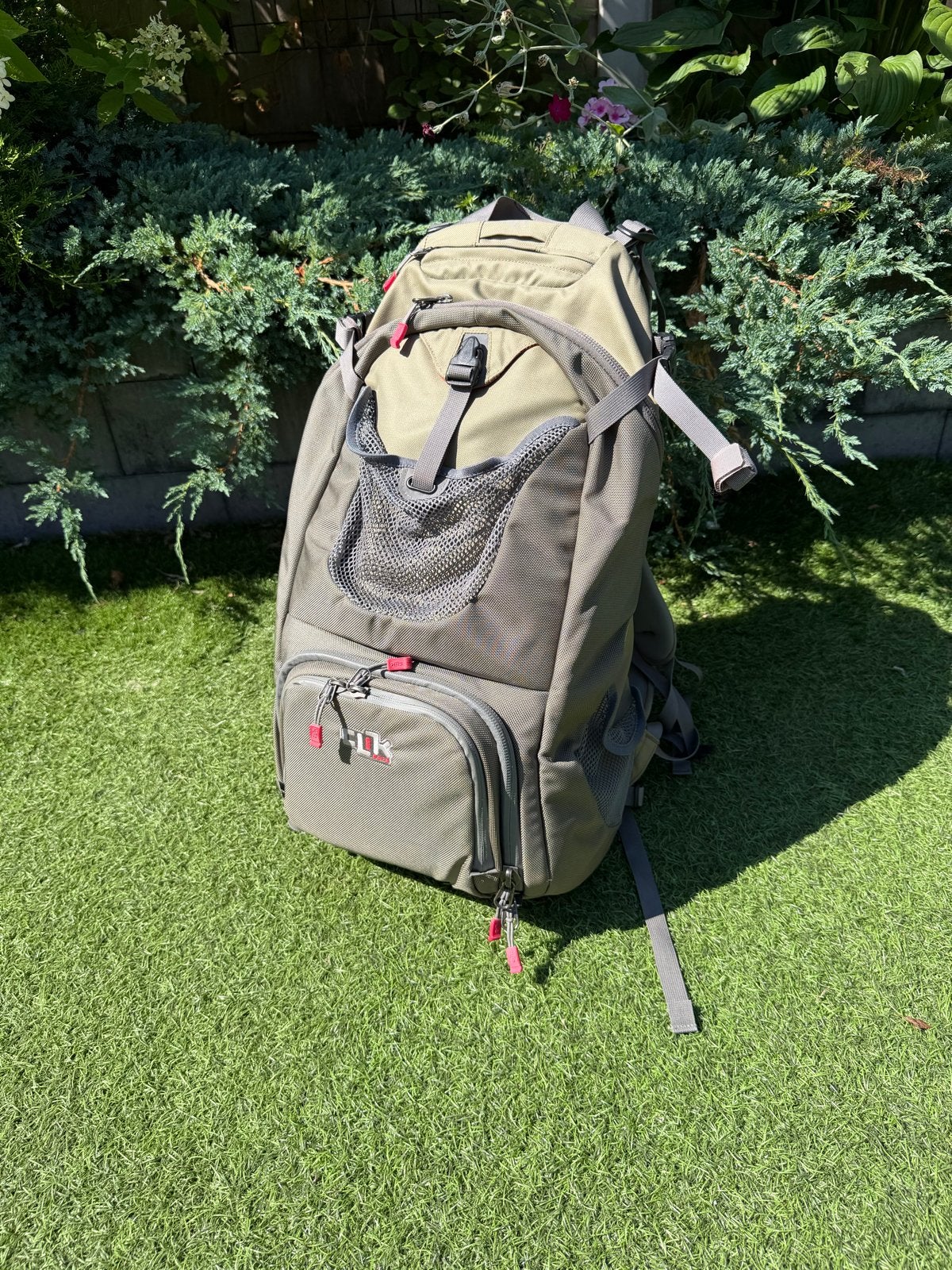 Clik Elite CE401GR Nature - camera rugzak met regenhoes, Rugtas, Gevoerd, Zo goed als nieuw, Groen