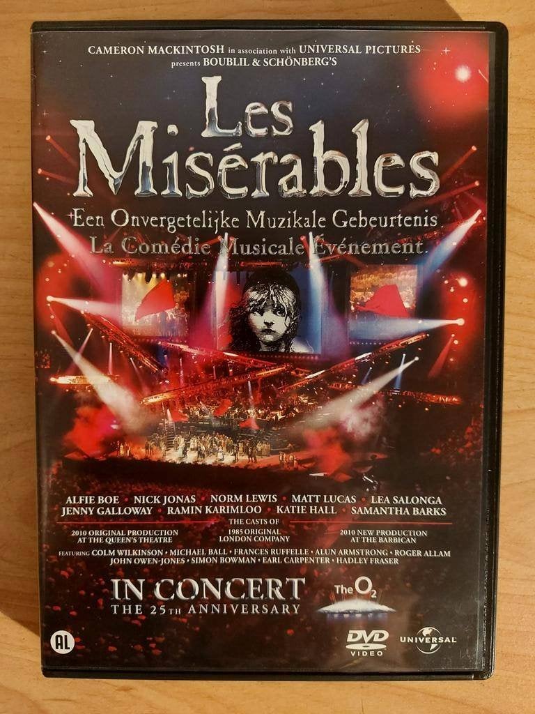 Les Miserables in Concert, Alle leeftijden, Ophalen of Verzenden, Zo goed als nieuw