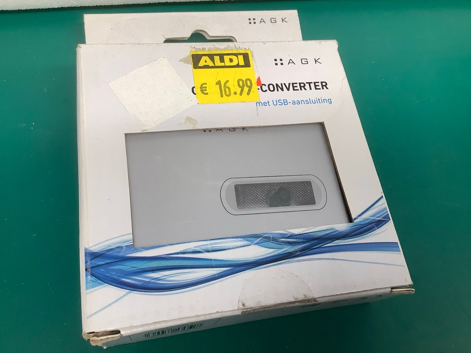 AGK Cassette-Converter met USB-aansluiting (Model 10577), Ophalen of Verzenden, Nieuw