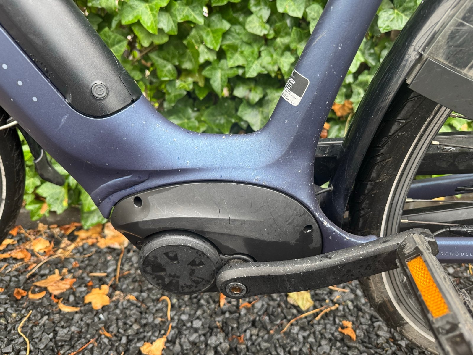 Gazelle Grenoble C7 HMB 2022 E-bike - Blauw, weinig kilomete, Fietsen en Brommers, Elektrische fietsen, Ophalen, Gebruikt, 59 cm of meer