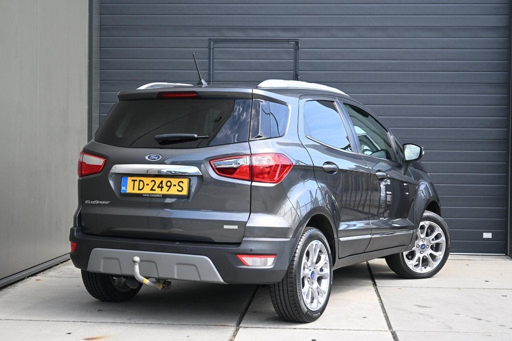Ford EcoSport 1.0 EcoBoost Titanium | AUTOMAAT | TREKHAAK |, Auto's, Ford, 125 pk, Gebruikt, Euro 6, Ecosport