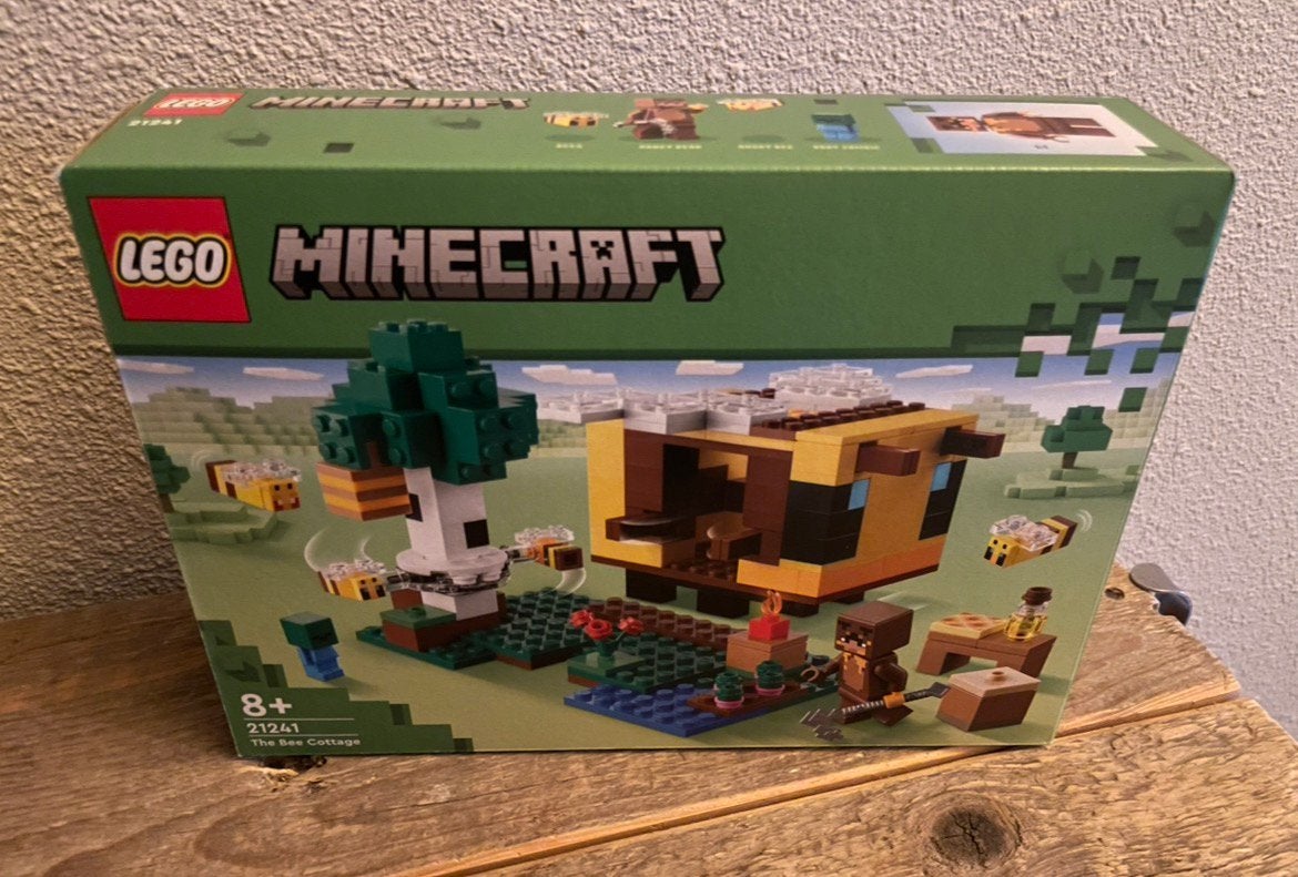 Minecraft Lego, The Bee Cottage, 21241, Bijenhuis, Minecraft, Lego, Ophalen of Verzenden, Zo goed als nieuw
