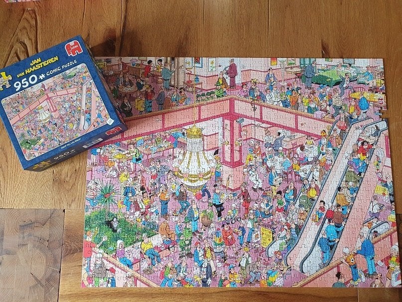 460 /    Jan van Haasteren  puzzels  , Ophalen of Verzenden, 500 t/m 1500 stukjes, Zo goed als nieuw