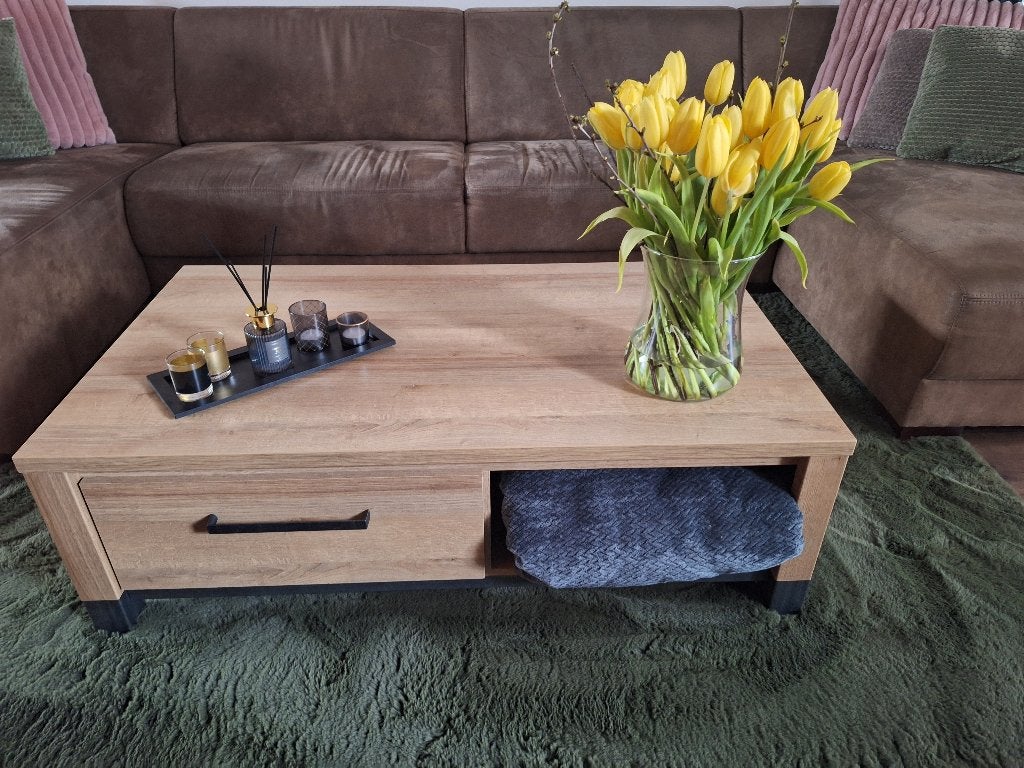 Salontafel, Ophalen, Gebruikt, 100 tot 150 cm, 50 tot 100 cm