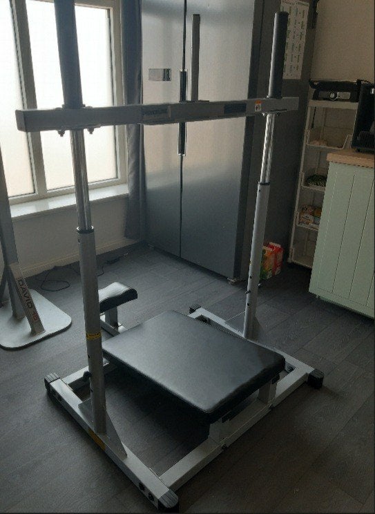 Body-solid verticale legpress, Ophalen, Zo goed als nieuw, Overige typen