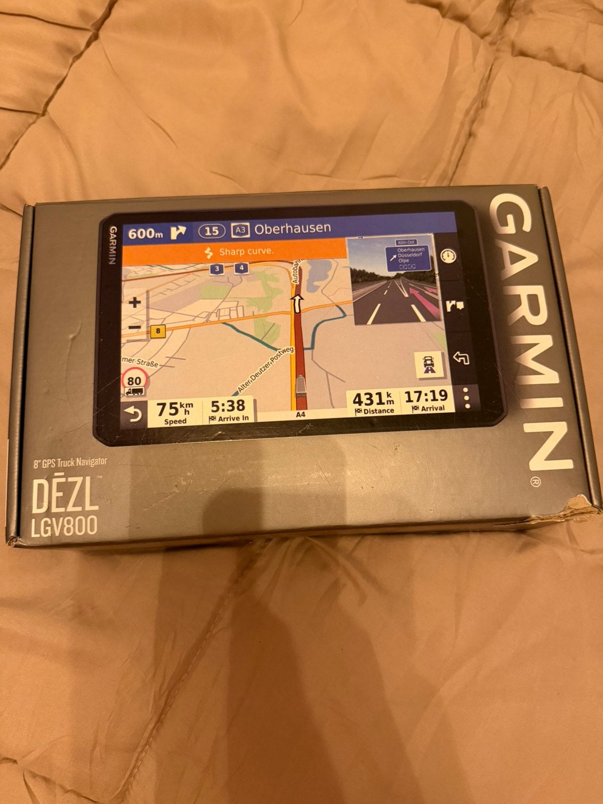 Garmin dēzl LGV800 Truck navigatiesysteem, Ophalen of Verzenden, Zo goed als nieuw