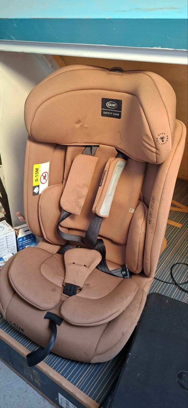 4Baby Enzo-Fix i-Size Autostoel – 360 Draaibaar (40-150 cm), Kinderen en Baby's, Ophalen of Verzenden
