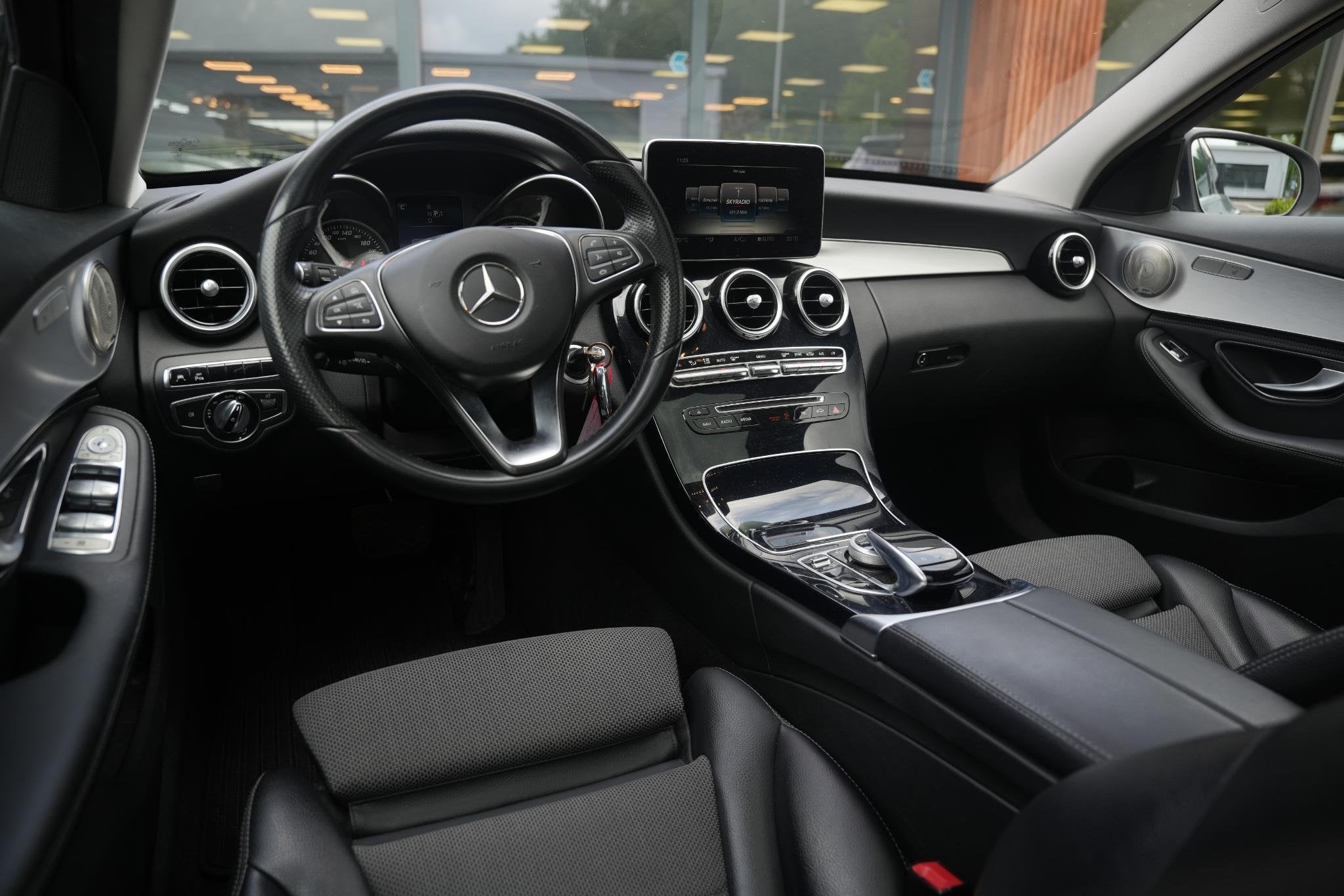 Mercedes-Benz C-klasse Estate 180, Auto's, Automaat, Achterwielaandrijving, 1595 cc, Automatische klimaatregeling