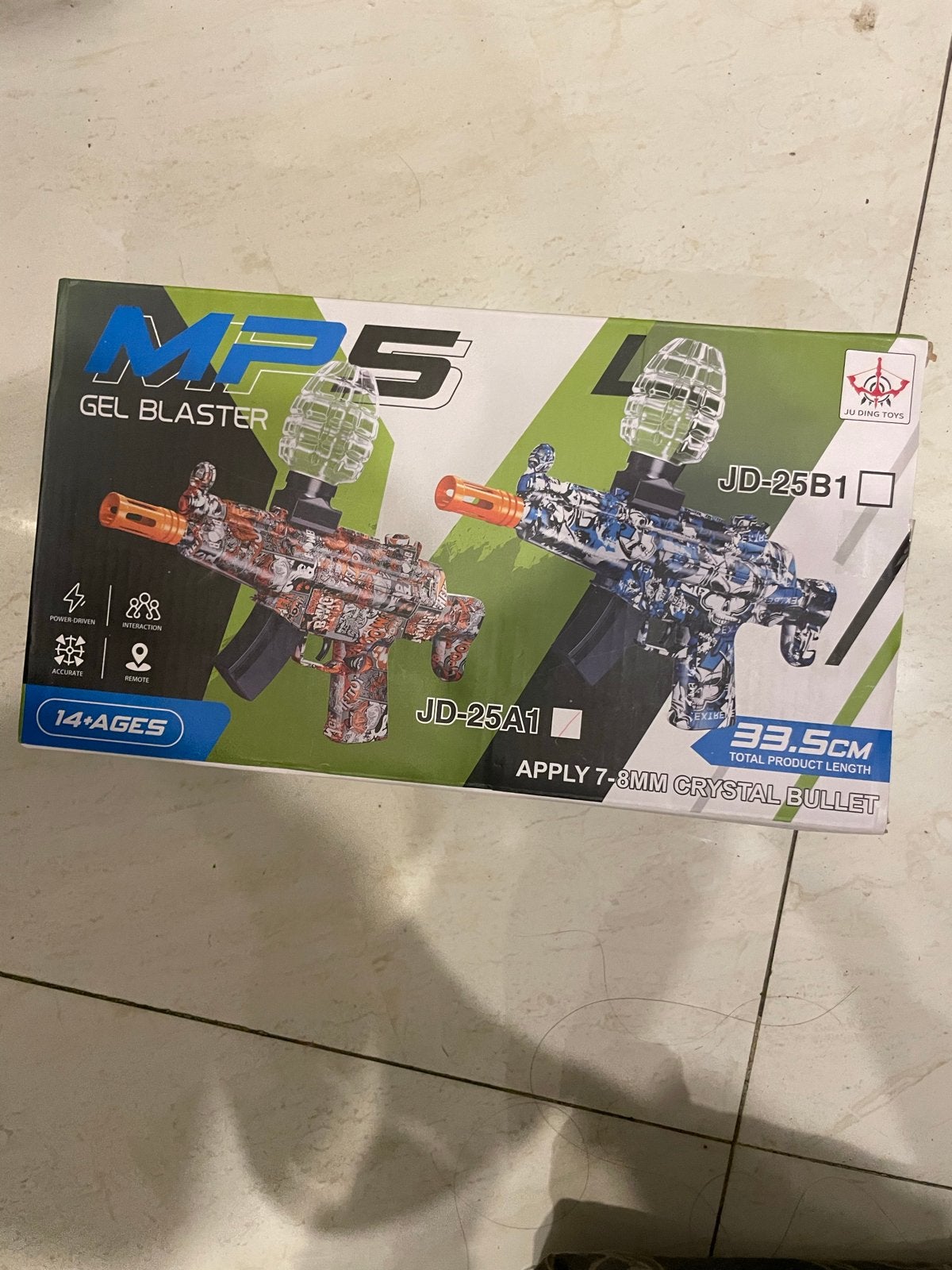 MP5 Gel Blaster - Nieuw in doos, Ophalen of Verzenden, Nieuw, Jongen of Meisje
