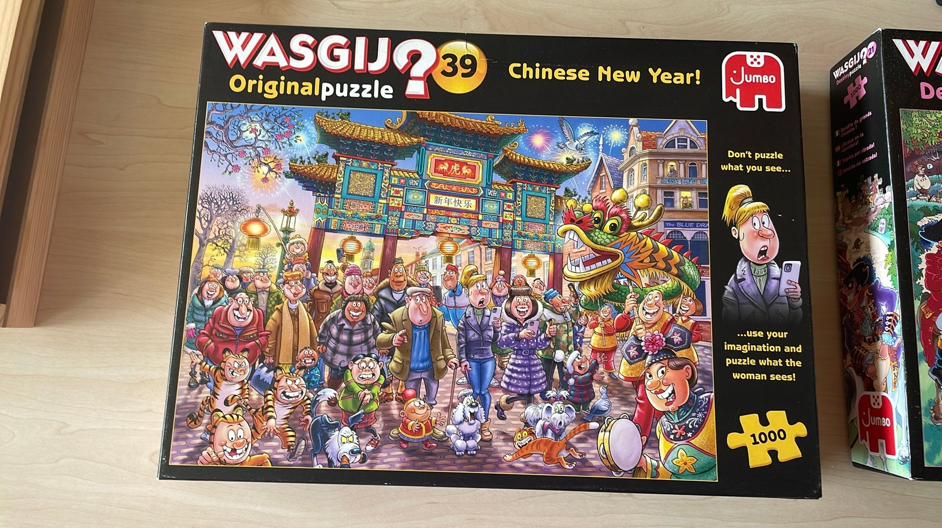 Wasgij puzzels, Ophalen, 500 t/m 1500 stukjes, Zo goed als nieuw