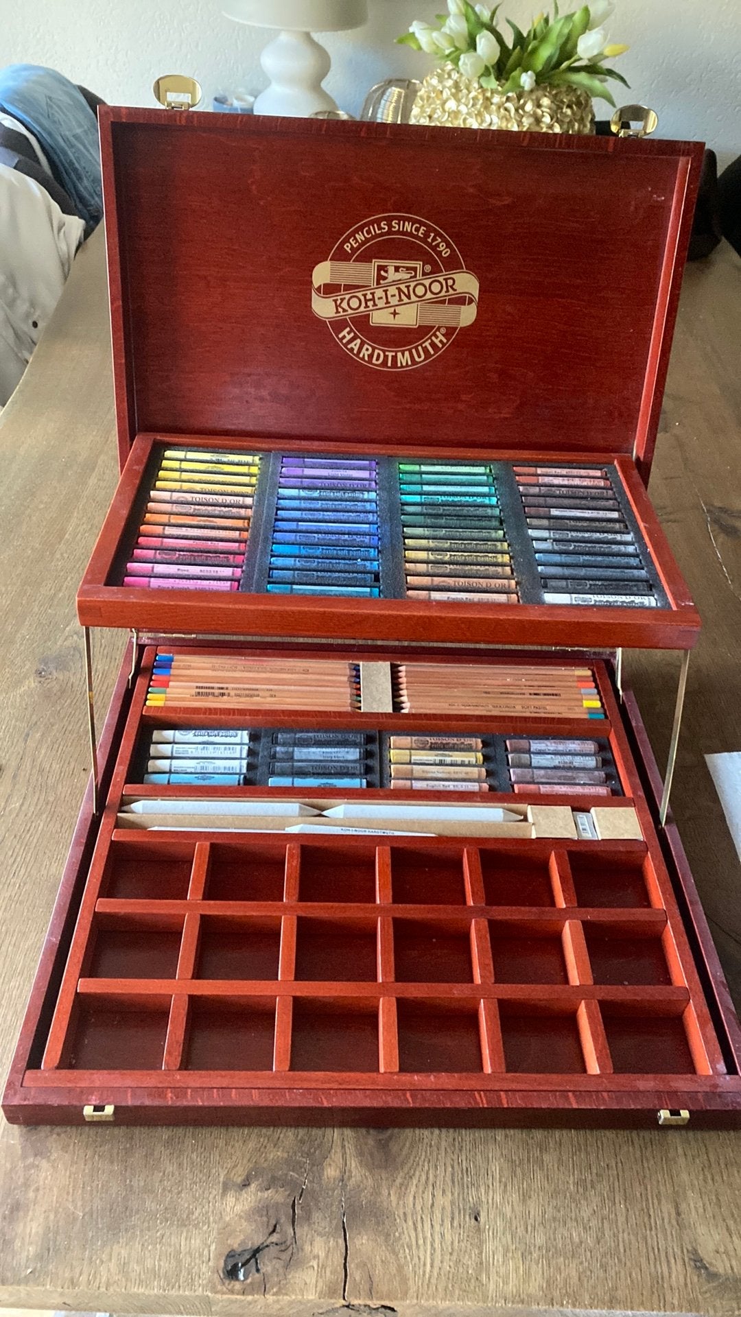 Toison D’or Art-set nieuw in houtenkist, Ophalen of Verzenden, Nieuw, Potlood of Stift