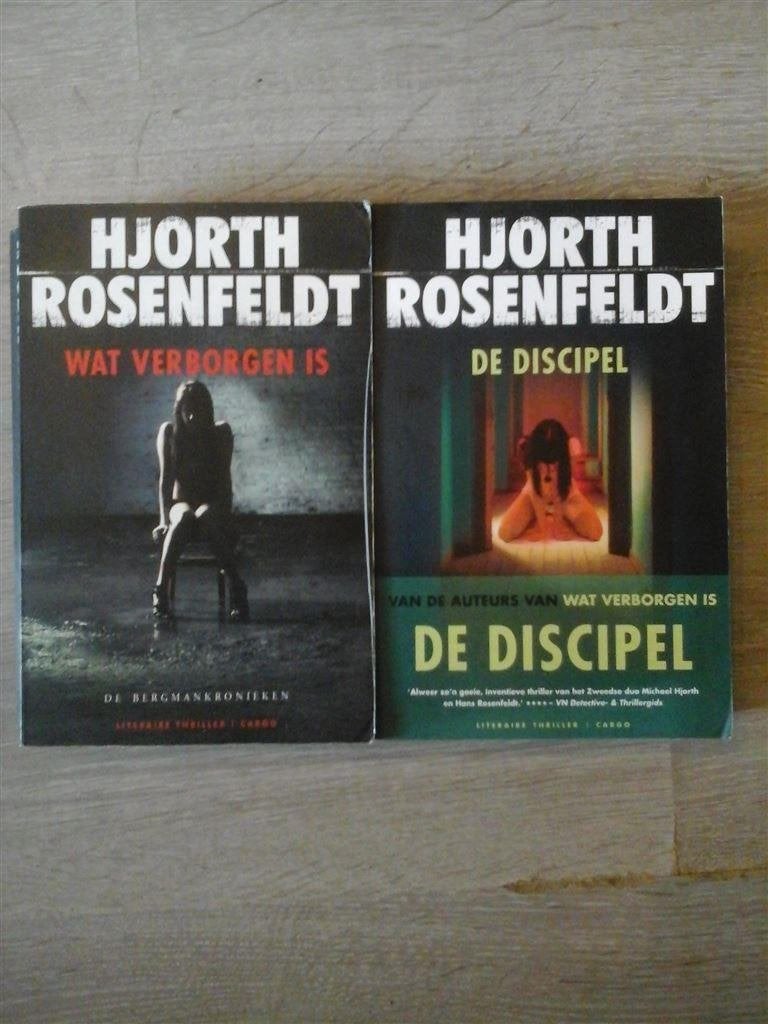nt-10x hjorth rosenfeldt-goede staat-losse verkoop, Ophalen, Zo goed als nieuw