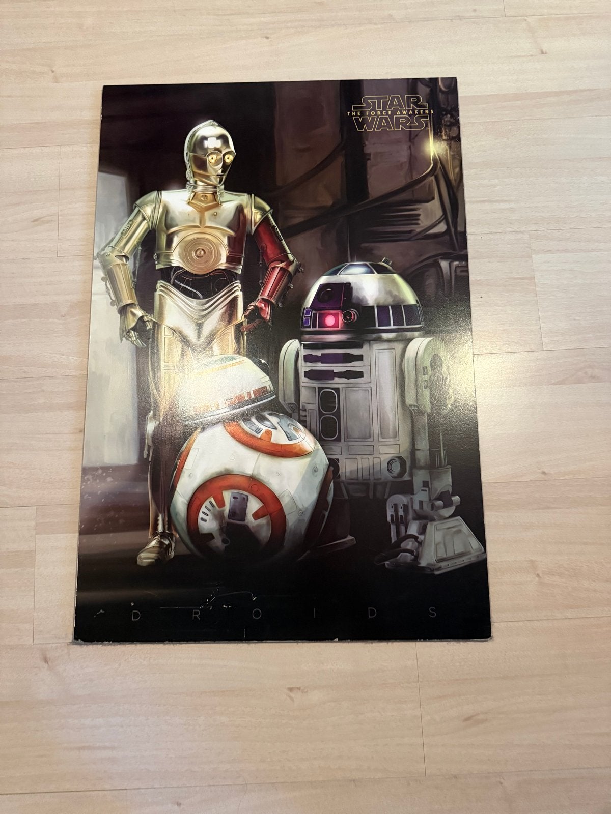 Star Wars Droids Poster - The Force Awakens, Ophalen, Gebruikt, Boek of Poster