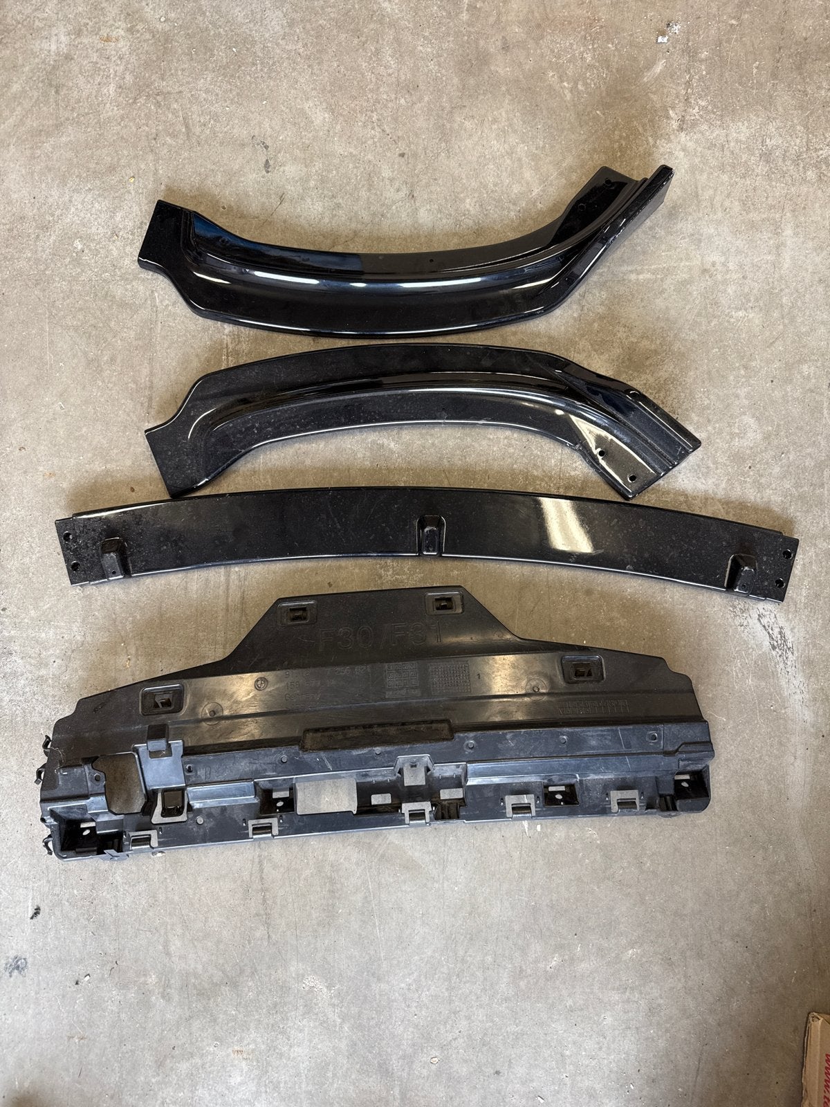 Lip onderdelen voor BMW F30 F31, Auto-onderdelen, Gebruikt, Voor, Ophalen of Verzenden, Bumper