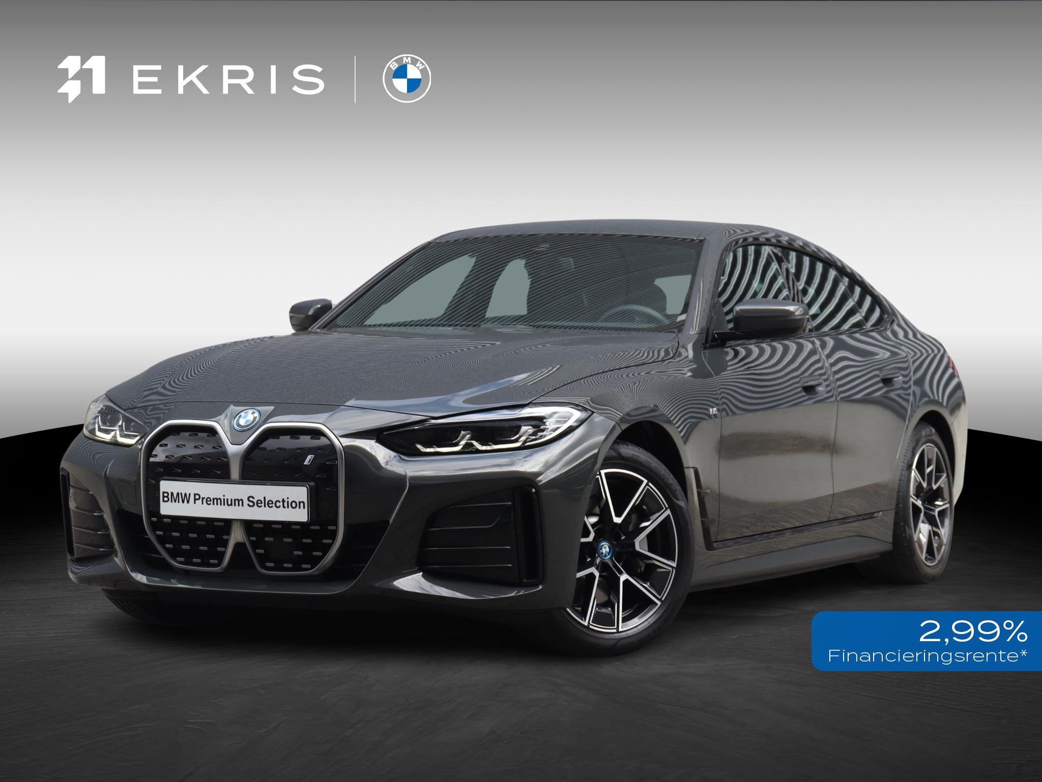BMW i4 eDrive35 | High Executive | M Sportpakket | Head-Up |, Achterwielaandrijving, Gebruikt, Zwart, Met garantie (alle)