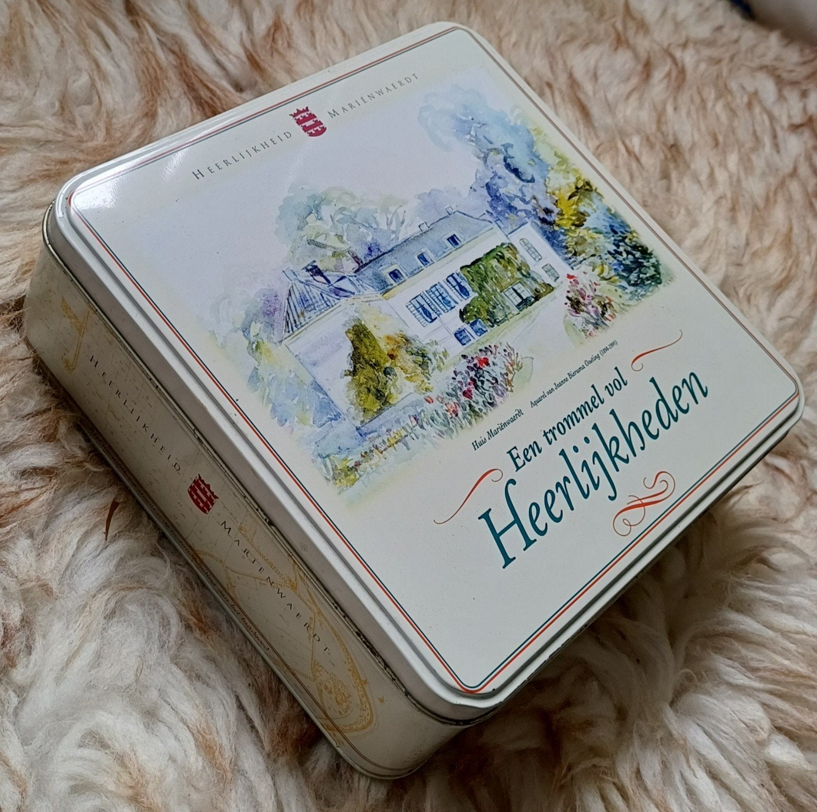 Beesd, Marienwaerdt koektrommel, Ophalen of Verzenden, Koek(jes)