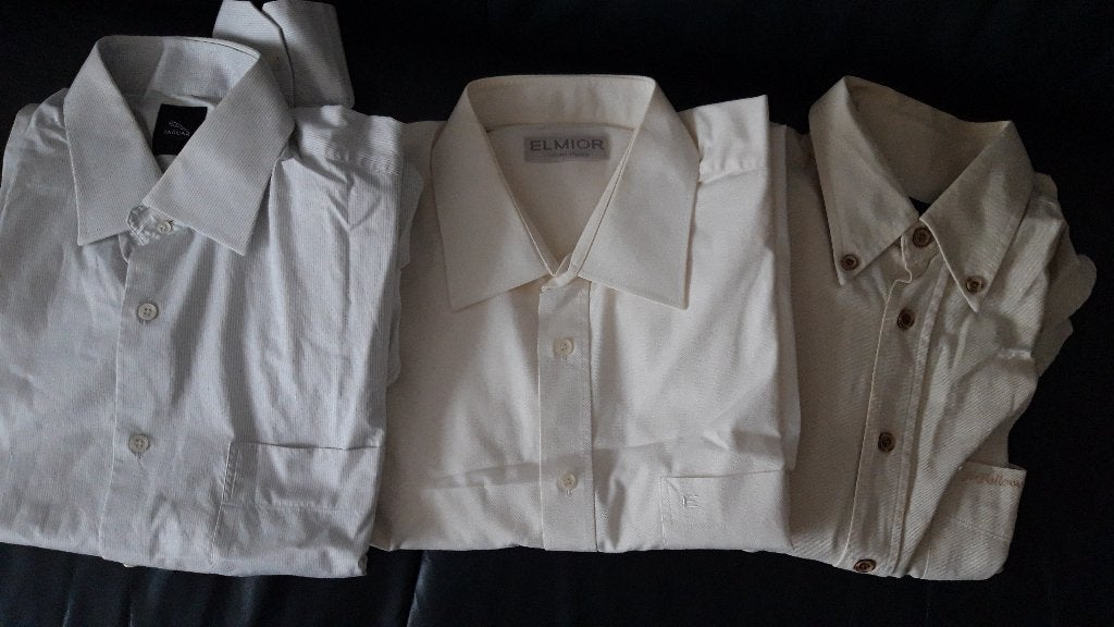 Overhemd / Blouse Mt.44, 44, S, Ophalen of Verzenden, Zo goed als nieuw, Halswijdte 41/42 (L)