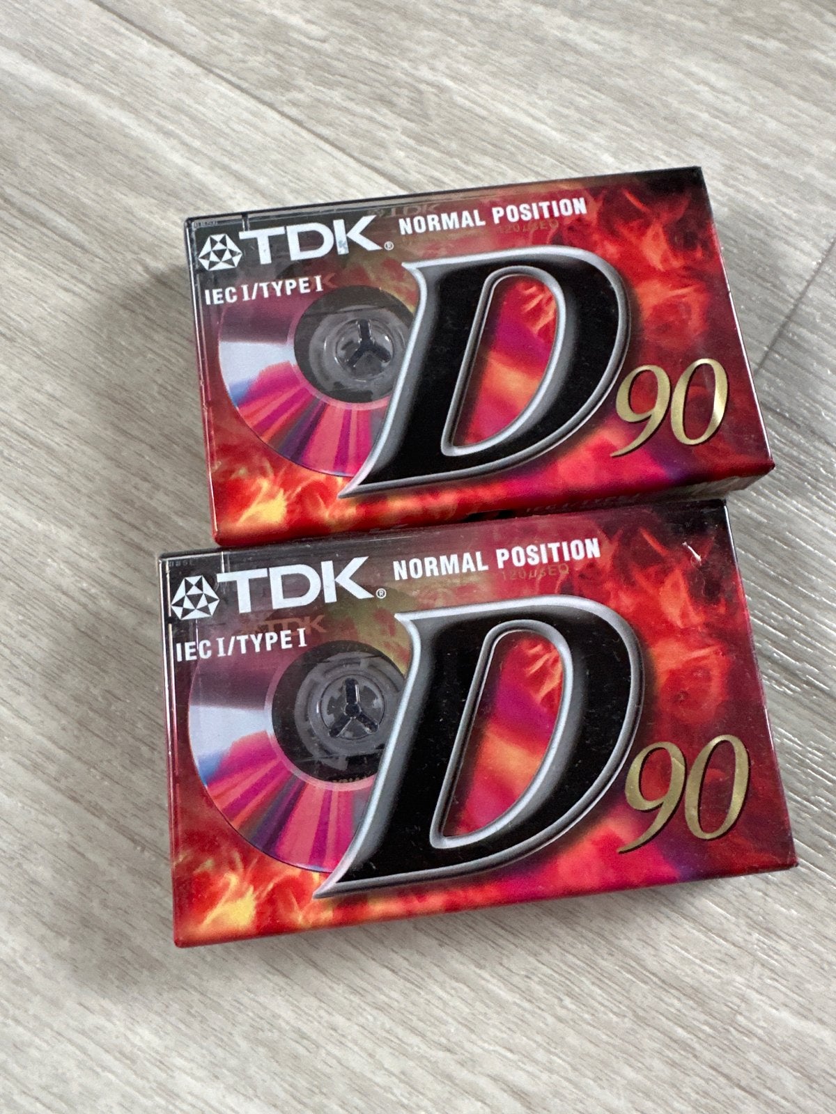 2 TDK D90 Cassettes - Nieuw in verpakking, Cd's en Dvd's, Cassettebandjes, Ophalen of Verzenden, Nieuw in verpakking, 2 t/m 25 bandjes