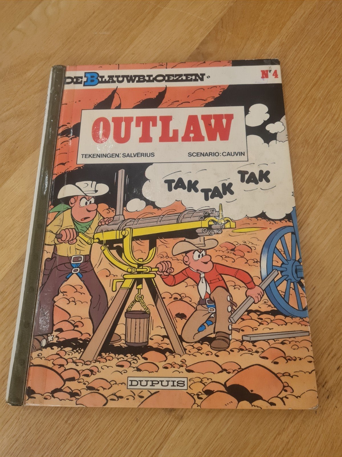 De Blauwbloezen - Outlaw (Nr. 4), Ophalen of Verzenden