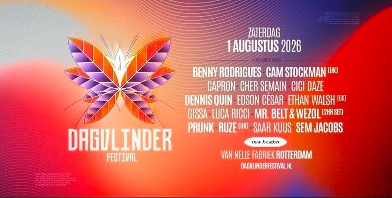 2 tickets Dagvlinder festival zaterdag a.s., Twee personen