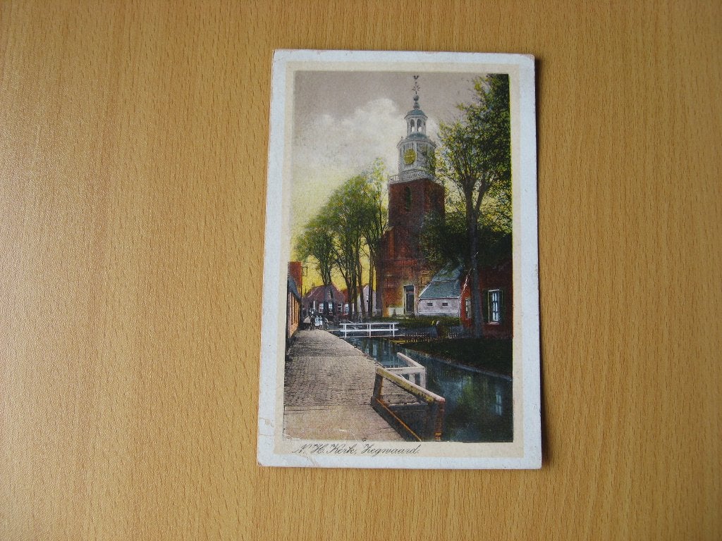 Zegwaart N.H.Kerk Uitgave G.P.Roos, Ophalen of Verzenden, Voor 1920, Ongelopen, Noord-Brabant