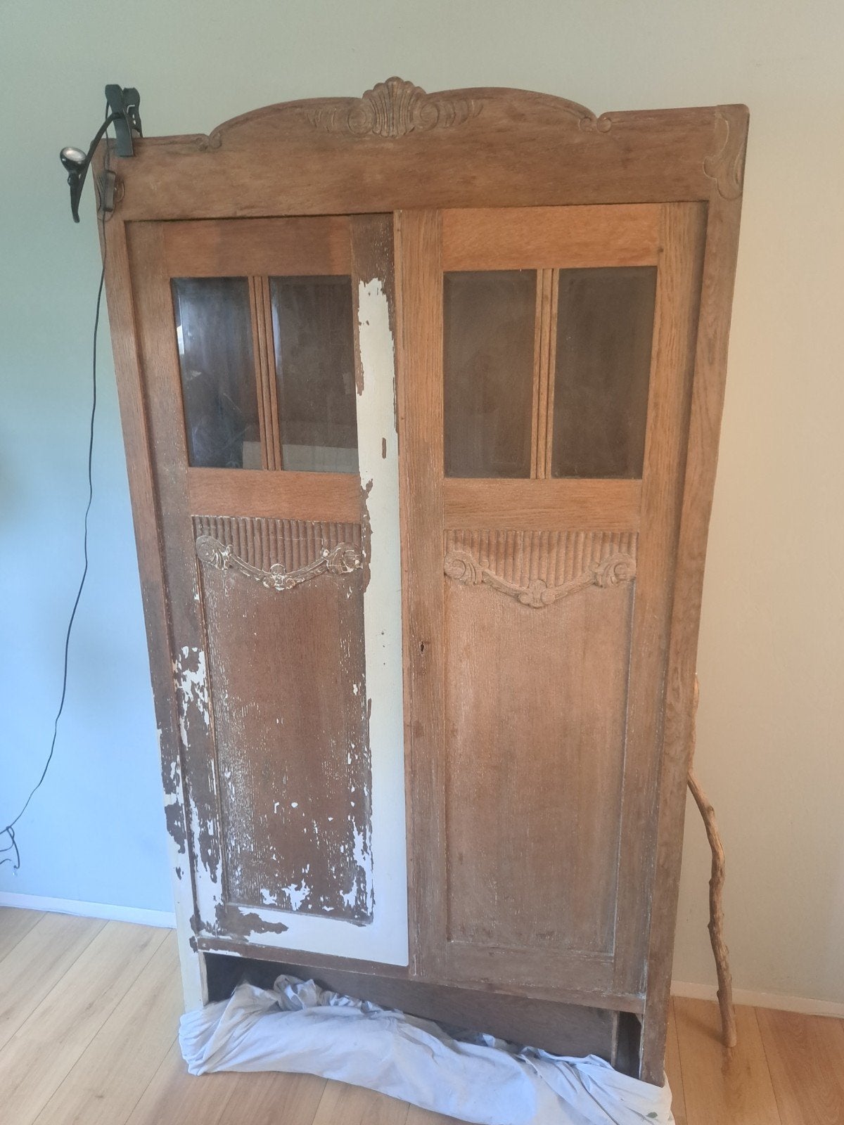 oude kast, Ophalen