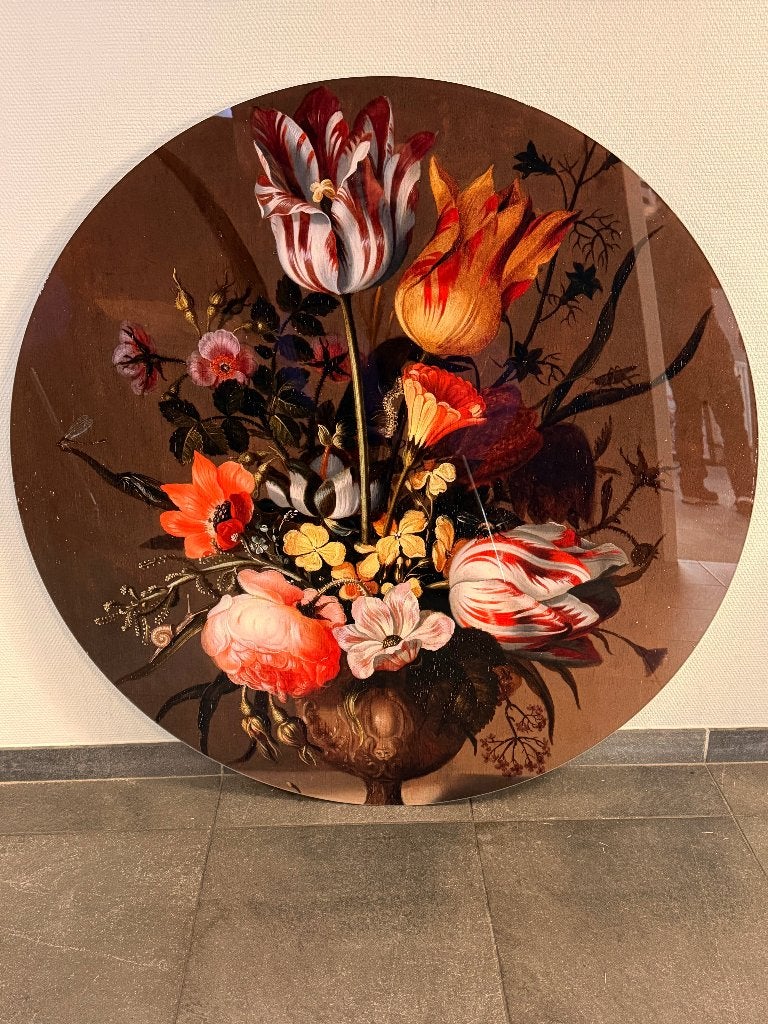 Persplex muurbord, Ophalen, 120 cm, Meerkleurig, Nieuw