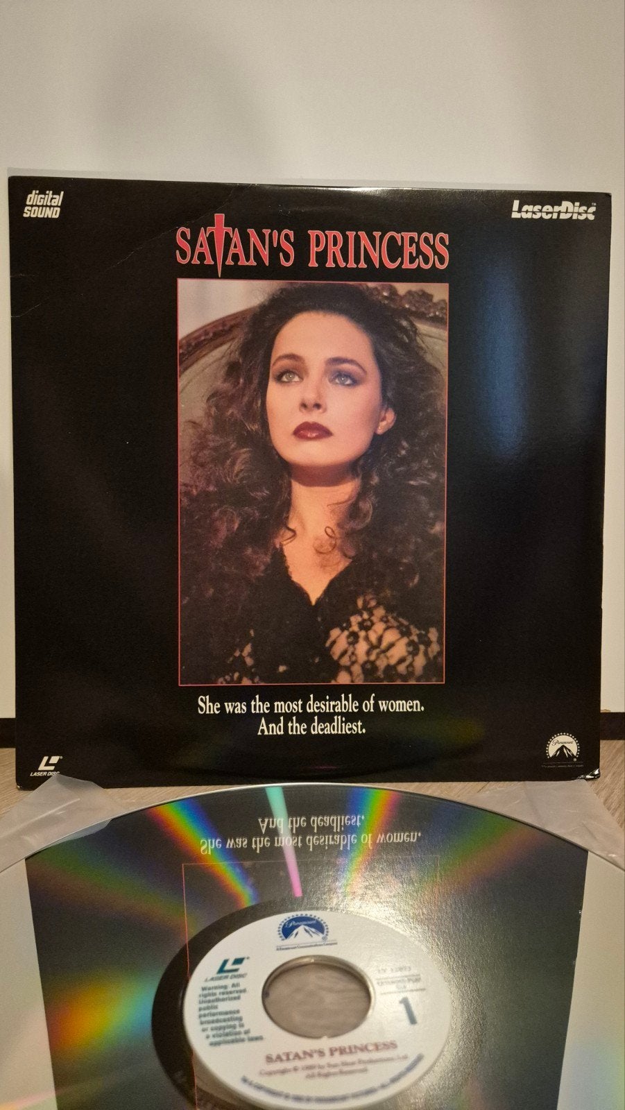 Satan's Princess Laserdisc, Engels, Vanaf 16 jaar, Breedbeeld, Engels