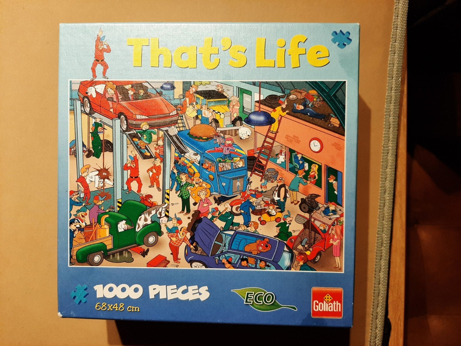 Goliath That's Life Legpuzzel voor een reep witte chocolade, Ophalen, 500 t/m 1500 stukjes, Zo goed als nieuw, Legpuzzel
