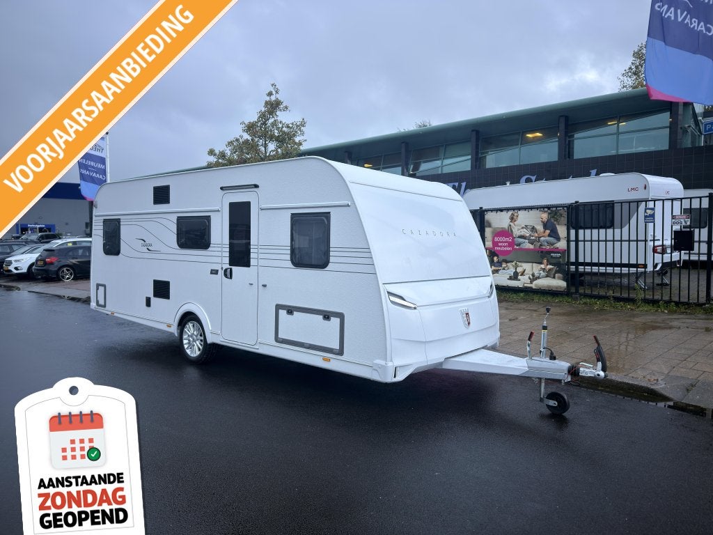 Tabbert Cazadora! 3-stapelbed,douche& mover&, Tabbert, Bedrijf, Treinzit, Tot en met 6