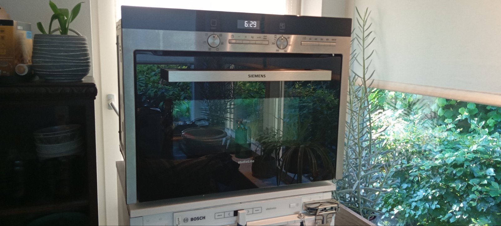 Siemens Inbouw combi oven. Studio line, Oven, Siemens, Ophalen of Verzenden, Zo goed als nieuw