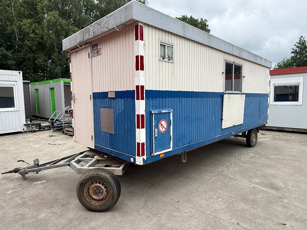 Grote houten schaftwagen schaftkeet pipowagen, Ophalen of Verzenden