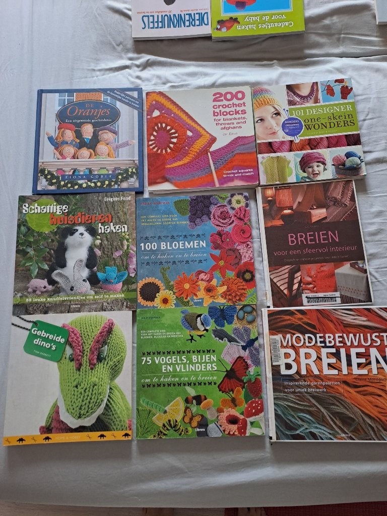 Brei en haak boeken, Ophalen of Verzenden, Zo goed als nieuw, Breien of Haken, Patroon of Boek