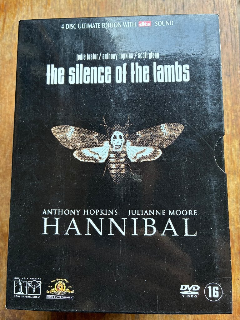 Silence  of the Lambs / Hannibal DVD ; 2-DVD, Vanaf 16 jaar, Ophalen of Verzenden, Zo goed als nieuw, Psychologische thriller