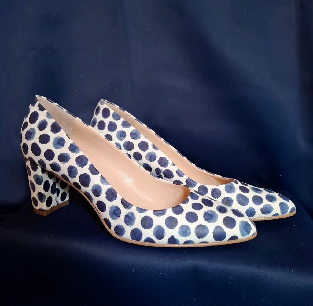 Afgeprijsd €69, nieuwe leren Van Dalen pumps, maat 38., Kleding | Dames, Schoenen, Ophalen of Verzenden, Nieuw, Wit