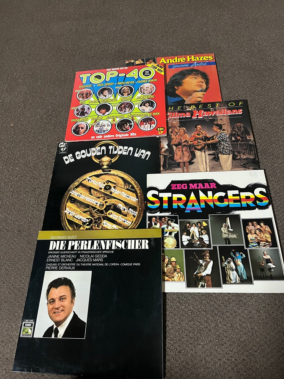Diverse LP's in goede staat, 7 stuks, oa Andre Hazes, Ophalen of Verzenden, Gebruikt, LP