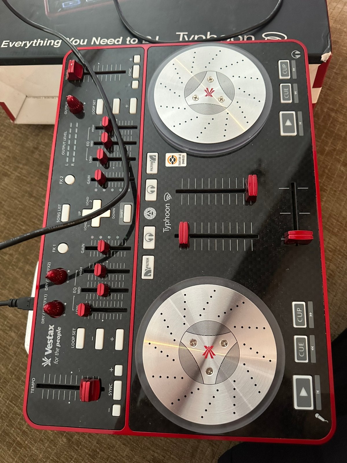 Vestax Typhoon, Ophalen of Verzenden, Nieuw, Overige merken