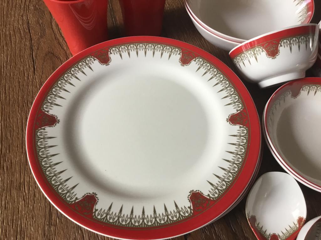 Camping servies, Caravans en Kamperen, Kampeeraccessoires, Ophalen of Verzenden, Gebruikt