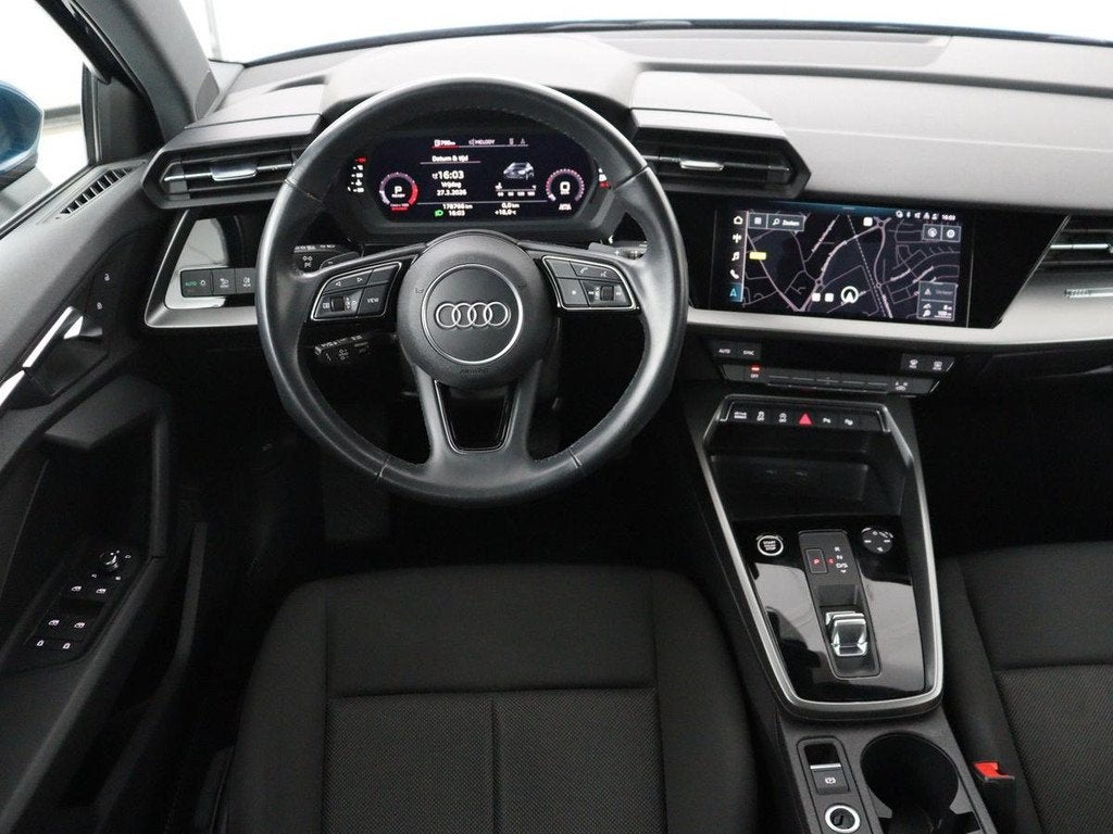 Audi A3 Sportback 30 TFSI Advanced edition | Automaat | Adap, Auto's, Audi, Stof, Gebruikt, Blauw, Bedrijf