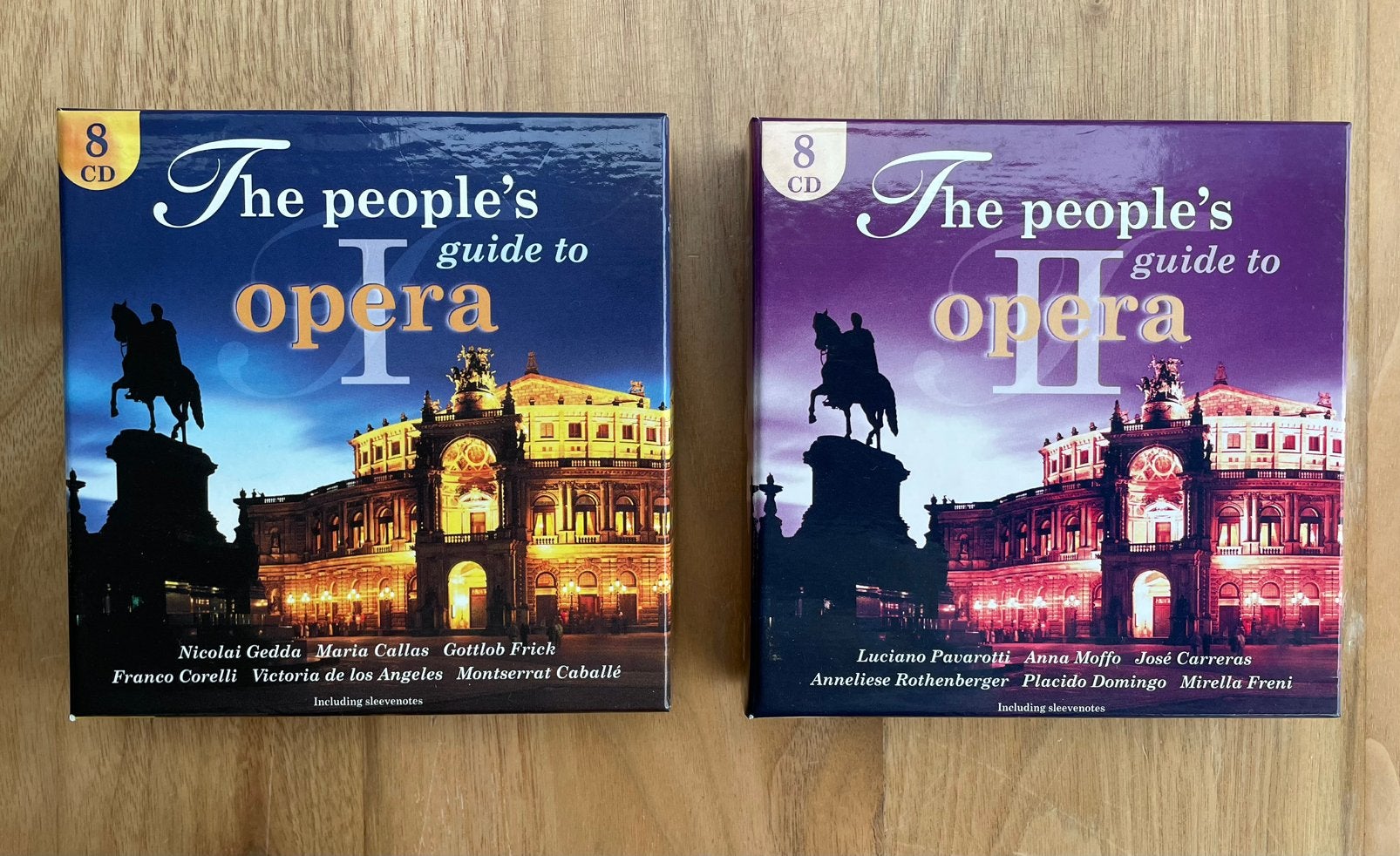 2x 8 cd’s ‘The people’s guide to Opera’, Ophalen of Verzenden, Romantiek, Zo goed als nieuw, Opera of Operette