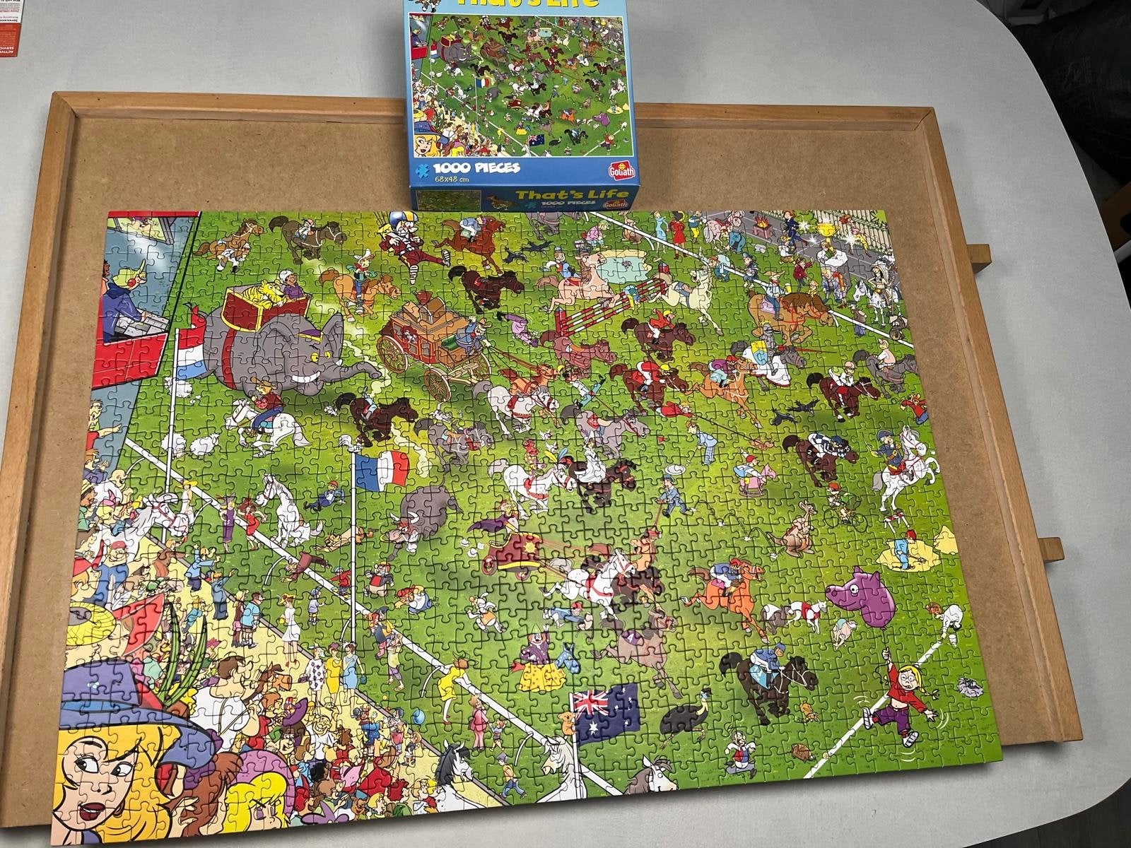 Legpuzzel, Ophalen of Verzenden, 500 t/m 1500 stukjes, Zo goed als nieuw