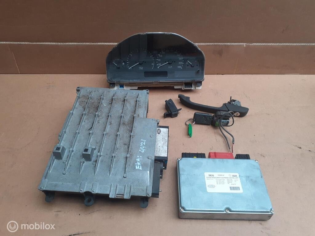 BECM set Range Rover P38 V8 ECU Module Sleutel 4.0 4.6 GEMS, Auto-onderdelen, Overige Auto-onderdelen, Land Rover, Gebruikt, Ophalen of Verzenden