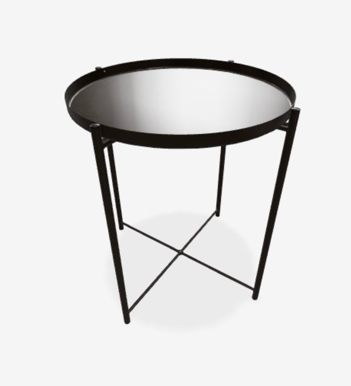 GLADOM Salontafel met dienblad, Ophalen of Verzenden, Zo goed als nieuw, Rechthoekig, 75 cm of meer