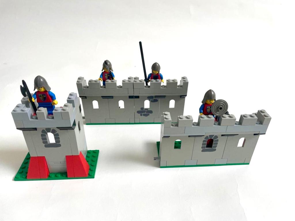 Lego Castle sets 6061, 6040, 6049, 6018 - Vintage met instru, Ophalen of Verzenden, Gebruikt