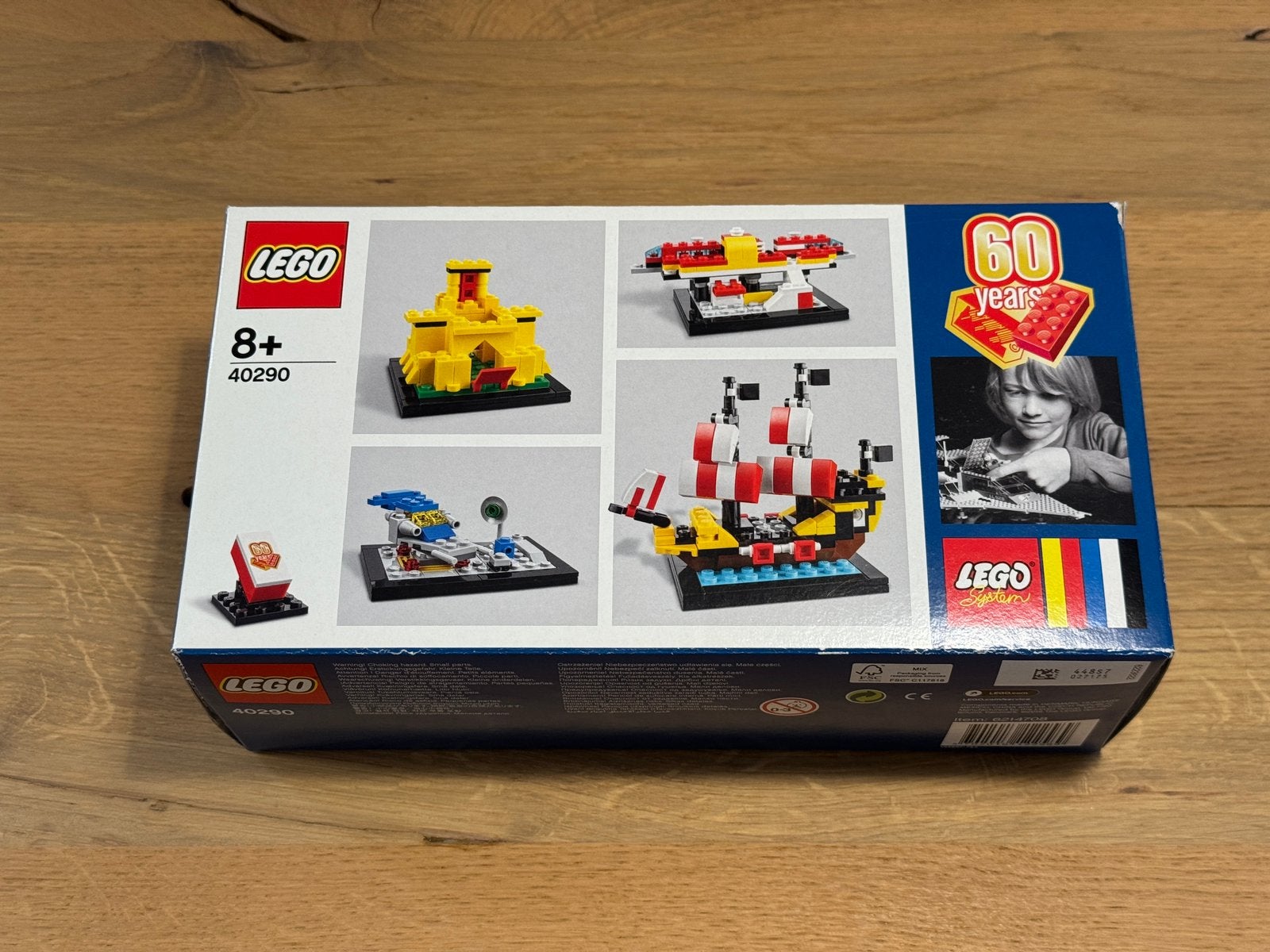 Lego 40290 60 Years of the LEGO Brick, Ophalen, Overige thema's, Lego, Compleet