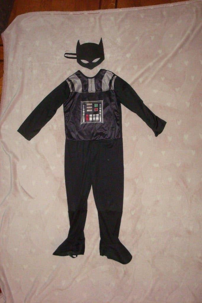 Halloween Star Wars Darth Vader pak, zwart grijs, mt 110/116, Kinderen en Baby's, Ophalen of Verzenden, Zo goed als nieuw, 110 t/m 116